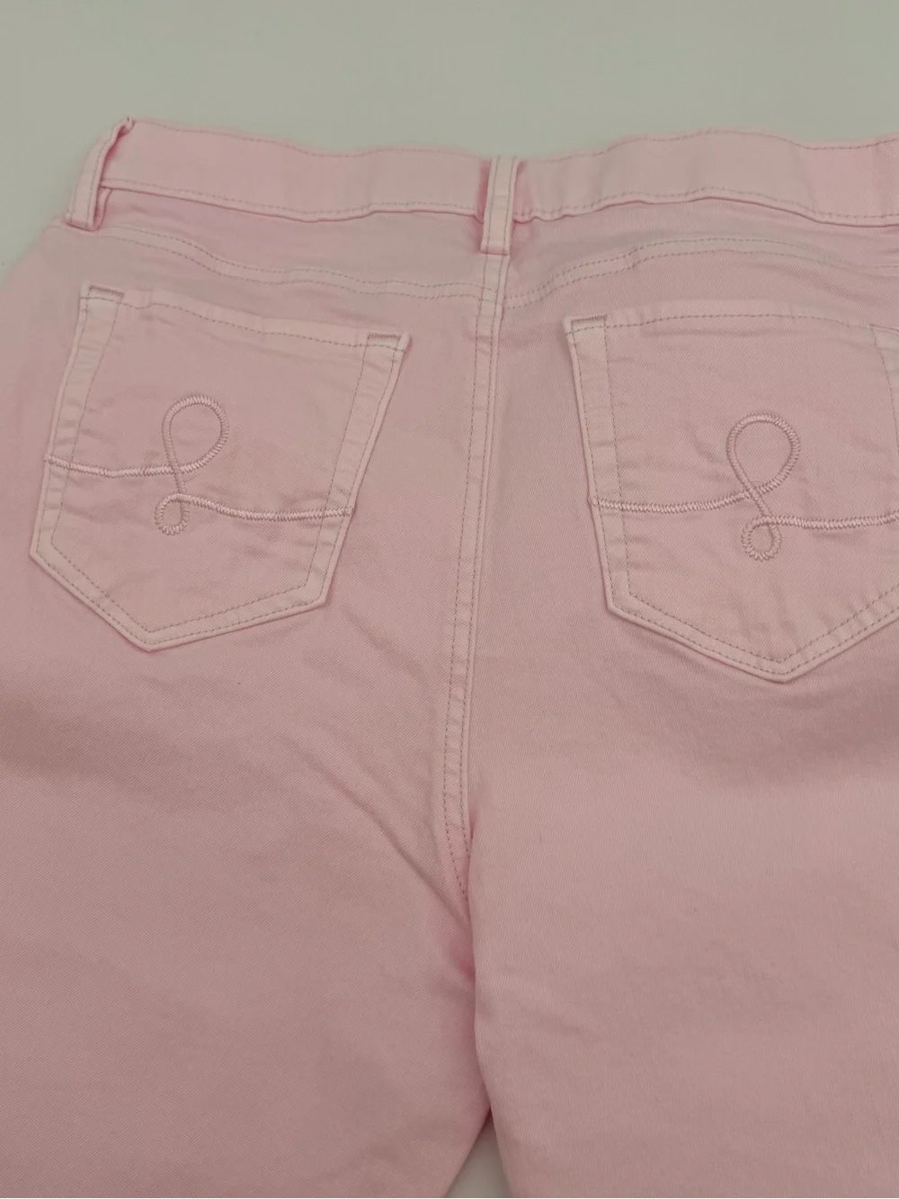Lilly Pulitzer Women's Annet High-Rise Crop Flare Misty Pink size 10